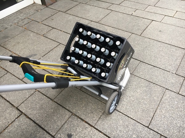 ビールをケース買いできるのがうれしいドイツ