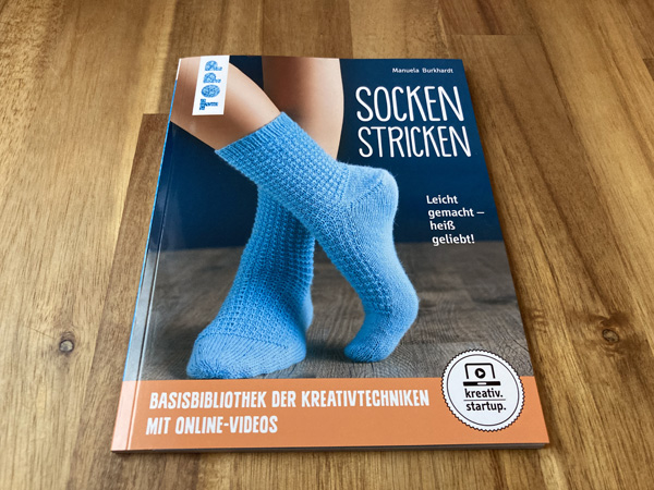 ドイツ語で書かれたくつ下編みの本 Socken stricken
