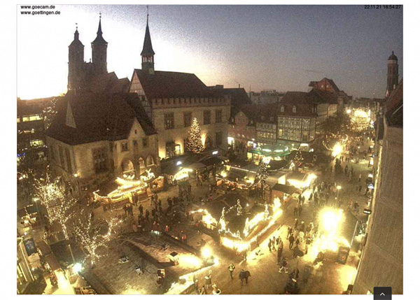 11月22日からゲッティンゲンのクリスマスマルクトが始まりました