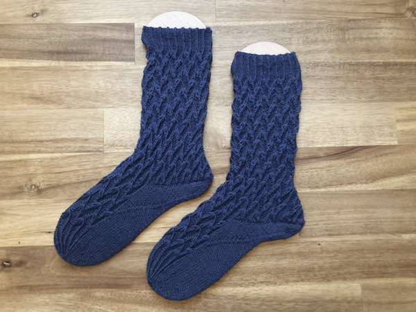 Avena完成　～52 Weeks of Socksプロジェクト