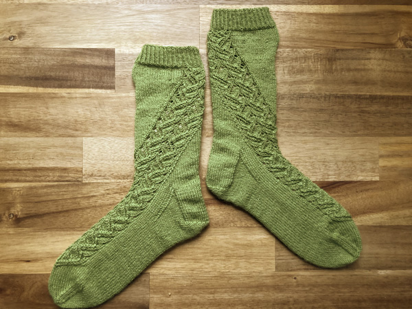 Toivoharju完成　～52 Weeks of Socksプロジェクト