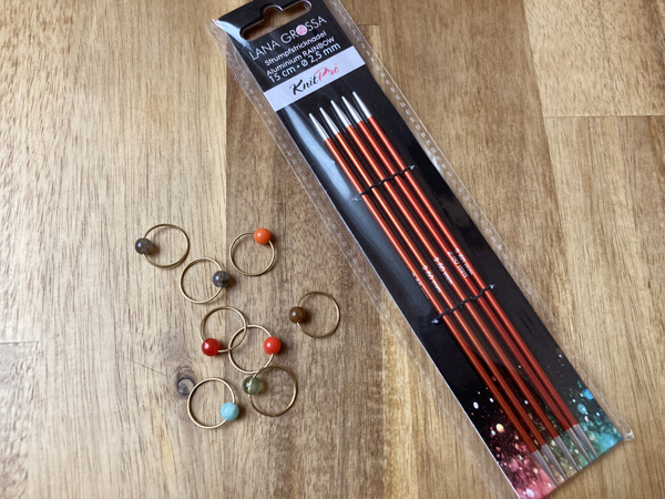 KnitProのZingシリーズの5本針を購入