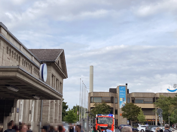 小火が出て一時騒然となったゲッティンゲン駅