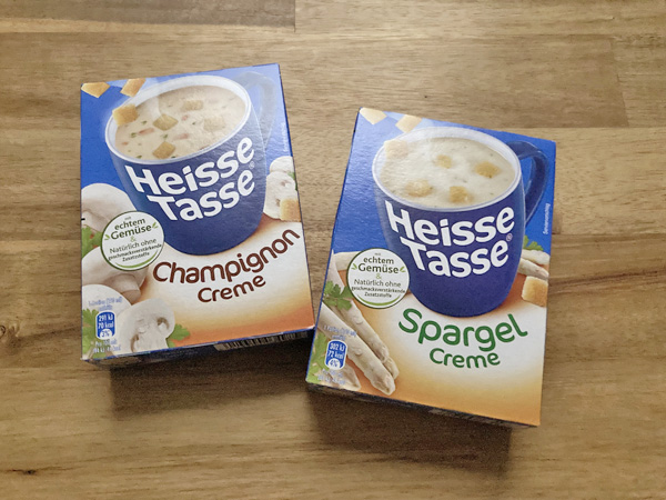 ドイツのカップスープの素、Heisse Tasse