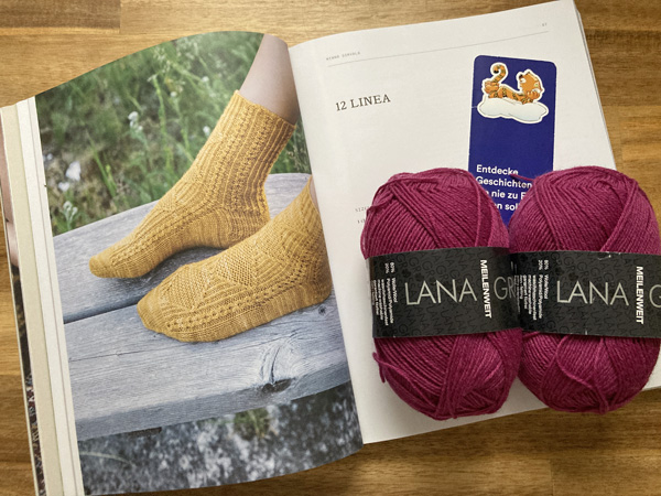 次はLineaを編むよ！　～52 Weeks of Socksプロジェクト