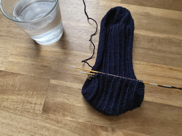 Heartichoke その10「かかとができたー」　～52 Weeks of Socksプロジェクト
