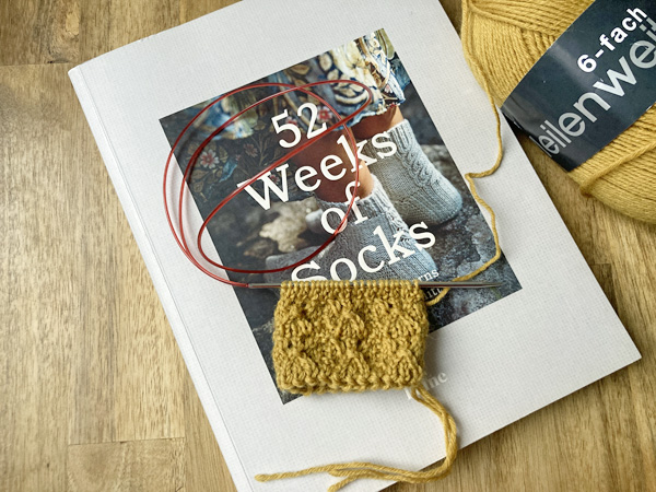 Veera その6「もう片方を編み始めて気づいたこと」　～52 Weeks of Socksプロジェクト