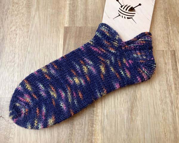 片方、うまくできたー！　～ウツボソックス（KAL参加）