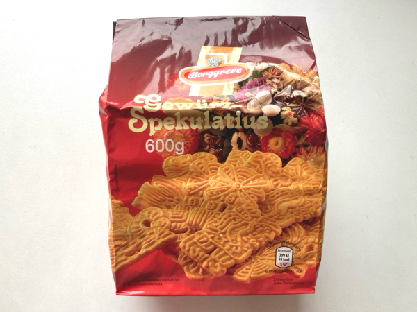 クリスマスのお菓子Spekulatius