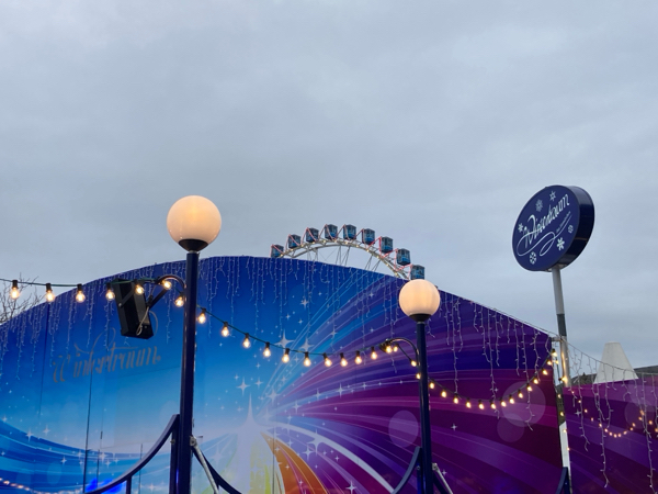 クリスマスマルクトの準備が進んでる！