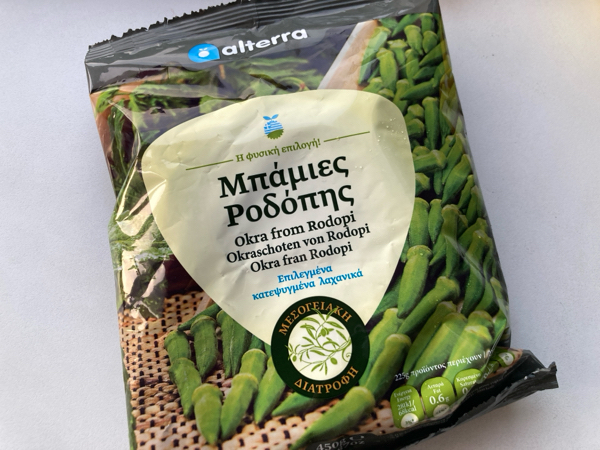 冷凍オクラを発見！