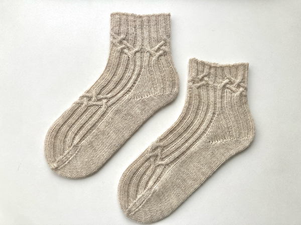 Lurik完成　〜52 Weeks of Socksプロジェクト