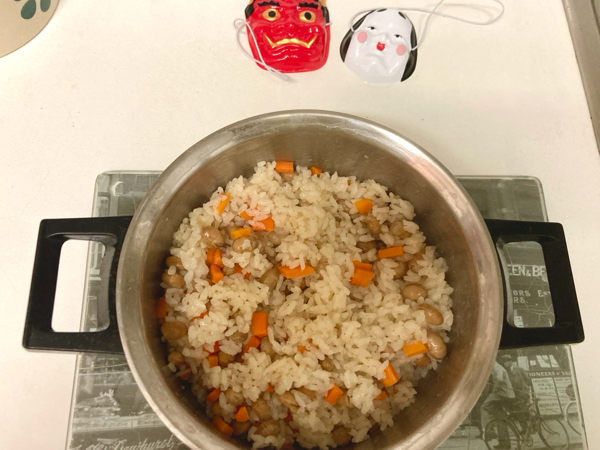 ドイツで初めてやった節分っぽいこと