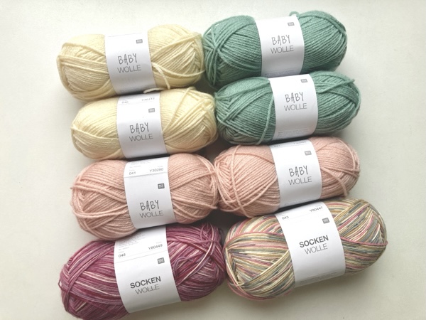 久しぶりにRossmannで毛糸を買った！