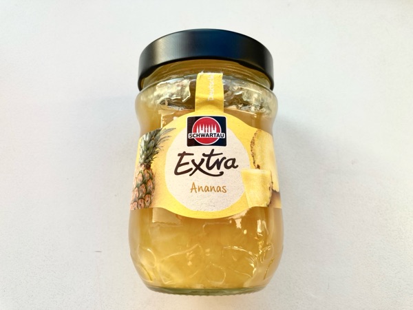 パイナップルのジャムが美味しい〜！